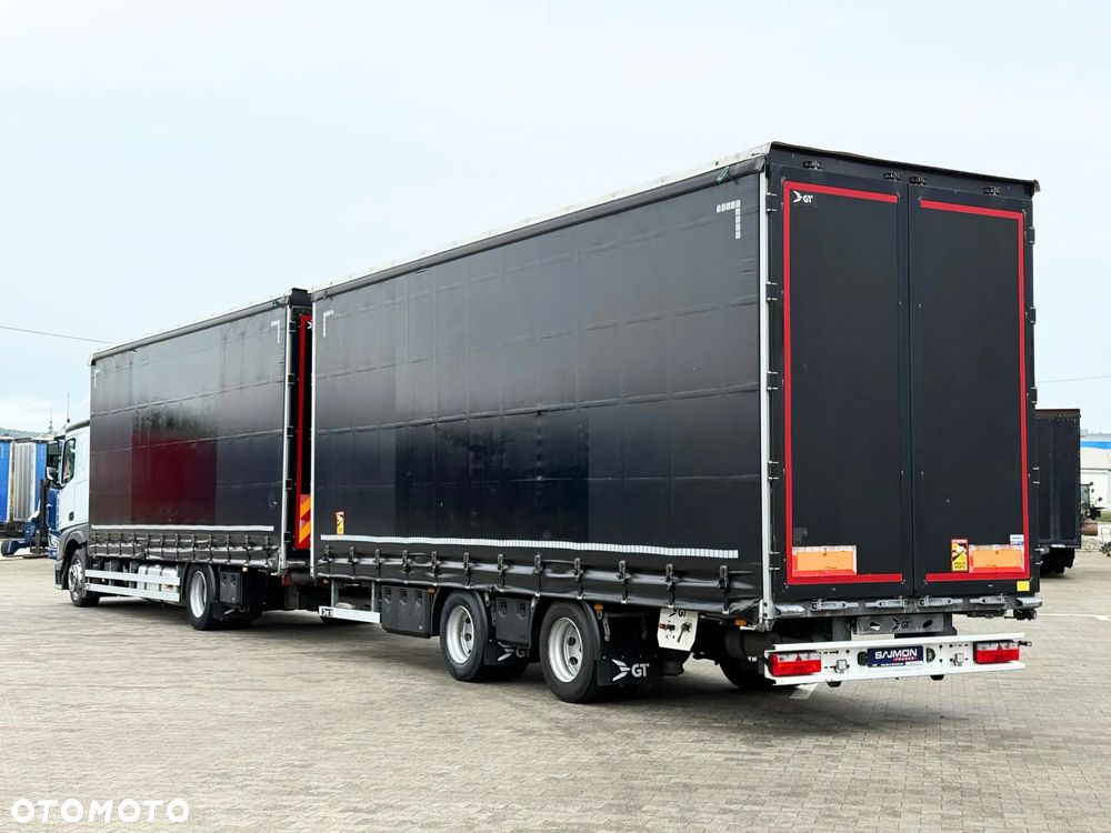 Mercedes-Benz ACTROS F 1840 / ZESTAW TANDEM 120 M3 / PRZEJAZDOWY /  7,75 M + 7,75 M / SALON PL - 5