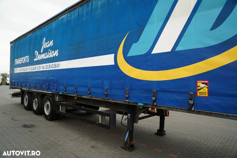 Schmitz Cargobull CORTINĂ / STANDARD / AXĂ RIDICABILĂ - 10