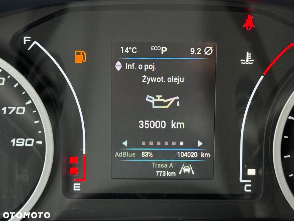 Iveco 2021/Daily 35-180VP/ 3.0 180KM/Poduszki/furgon Maxi/PDC/Radio DAB/Tempomat/hak 3,5T - 25