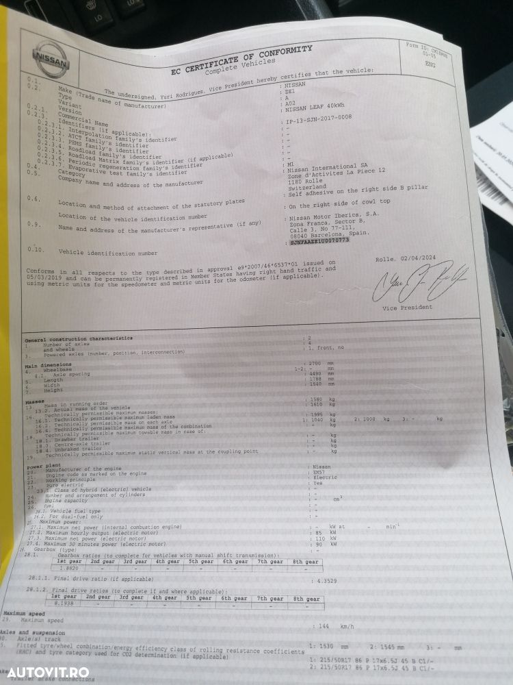Nissan LEAF 40 kWh Tekna - 23