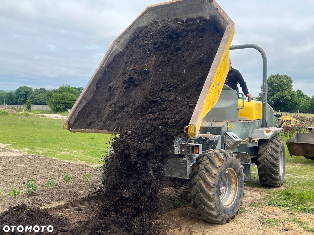 Wacker Neuson WOZIDŁO BUDOWLANE 6ton WACKER NEUSON 6001 4x4 3 4m3 obrotowa wywrotka 3 Stronna Thwaites Benford MECALAC Ausa sxr TEREX Deutz 4 cyl ST TA6s kiper taczka wysyp - 9