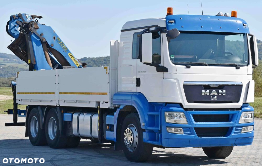 MAN TGS 26.480 * SKRZYNIA 6,30 m * PK 27002 + JIB PJ060 + PILOT / 6x4 - 4
