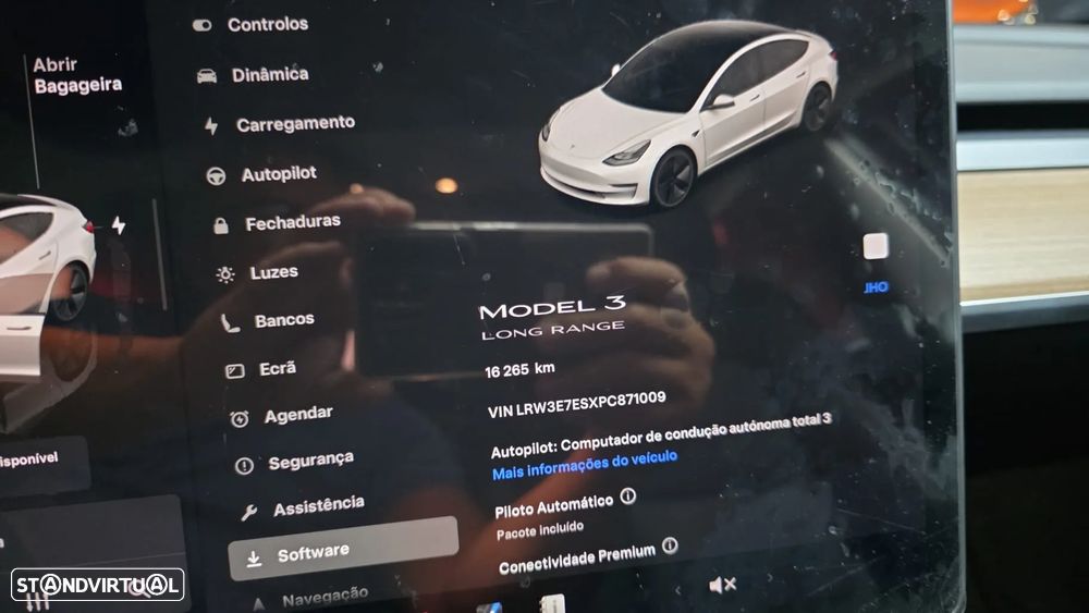 Tesla Model 3 Long Range Tração Traseira - 15