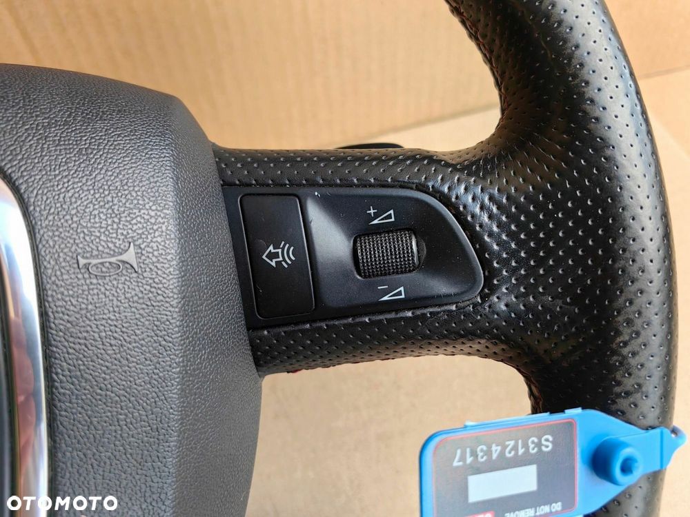 Kierownica z poduszką AUDI A4 B7 B8 A6 C6 S-LINE multifunkcja łopatki - 5