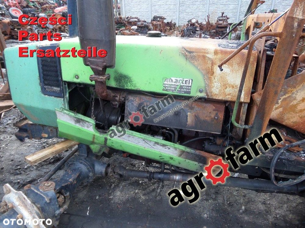 Deutz DX 120 części, skrzynia biegów, silnik, oś - 2