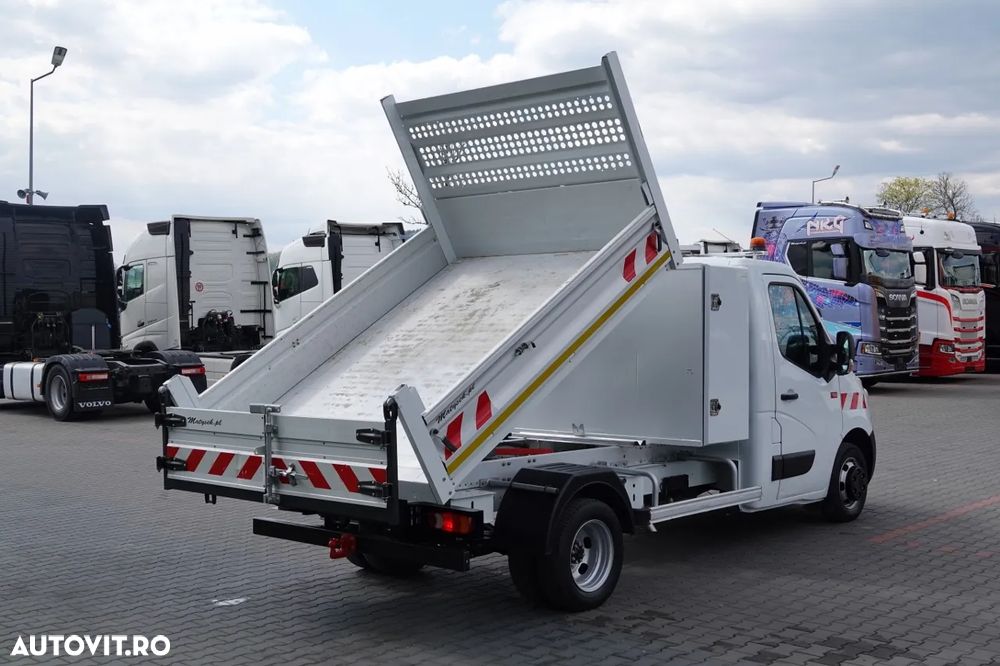 Renault MASTER DCI 145 / BASCĂLĂTOR DIN ALUMINIU / DUBLU / MANUAL / IMPORTAT - 6