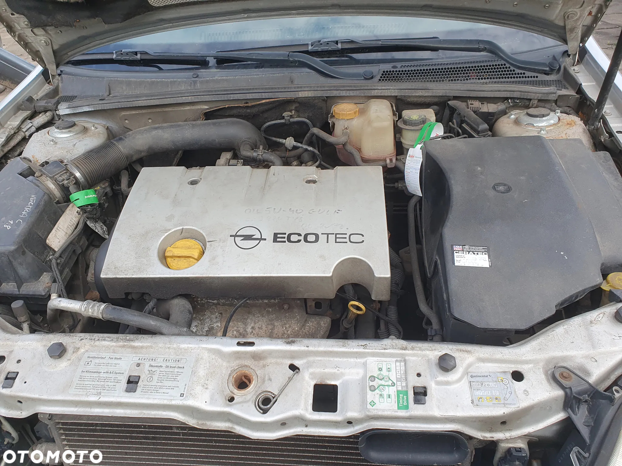 Vectra C kombi  1.8 90kW Z157  maska zderzak lampy siedzenia szyba drzwi prawe lewe tył przód półoś skrzynia biegów - 7
