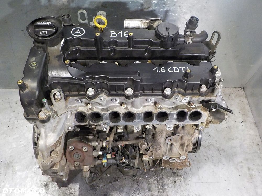 OPEL ASTRA K INSIGNIA MOKKA MERIVA SILNIK 1.6 CDTI B16 + POMPA 55570040 - 10