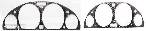 Fundo Quadrante Bmw E36 E46 E39 X5 E53 Look Carbono - 2