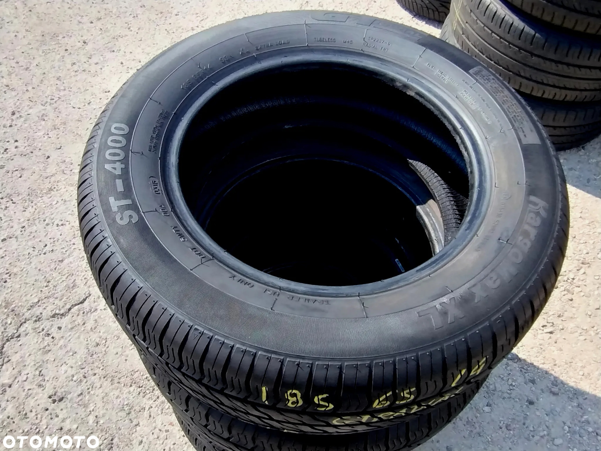 185/65R14 Opony Letnie Lato GT RADIAL CHAMPIRO KARGOMAX XL ST-4000 Legnica ALU-RAD 6mm 185/65 - 6