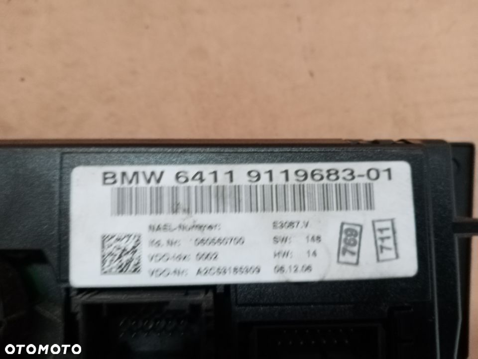 Panel Nawiewu Klimatyzacji BMW E87 E90 E91 9119683 - 4