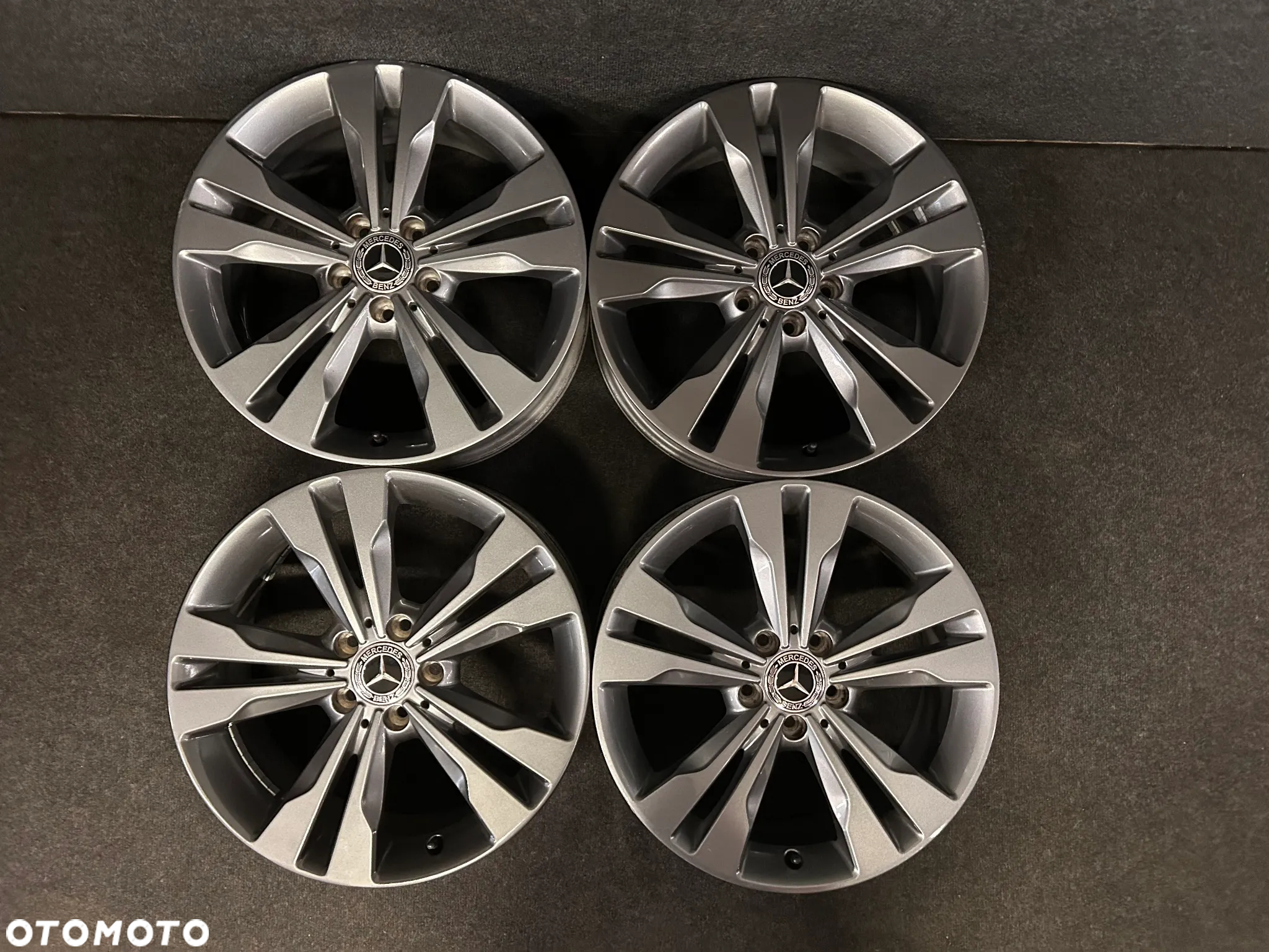 Alufelgi Mercedes A-Klasa W176, B-Klasa W246, CLA 18 cali 5x112 4szt. Ładne! - 2
