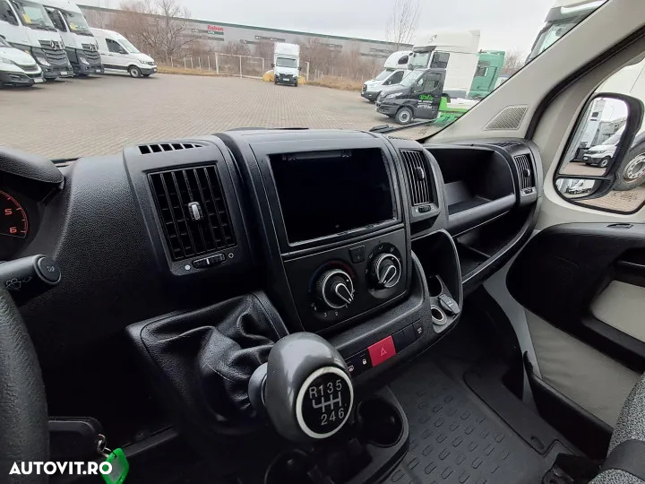 Fiat Ducato cabinato 2.3mjet 131cp cabina de dormit si prelata euro 6 - 20