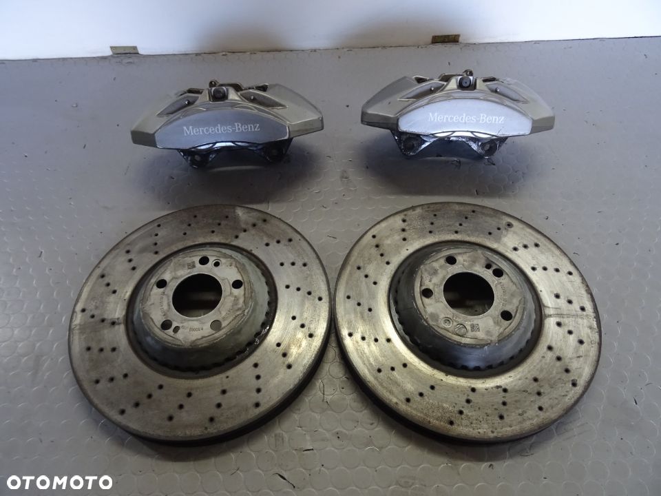 A2224200272 370MM tarcze klocki zaciski przod AMG W222 Mercedes - 1