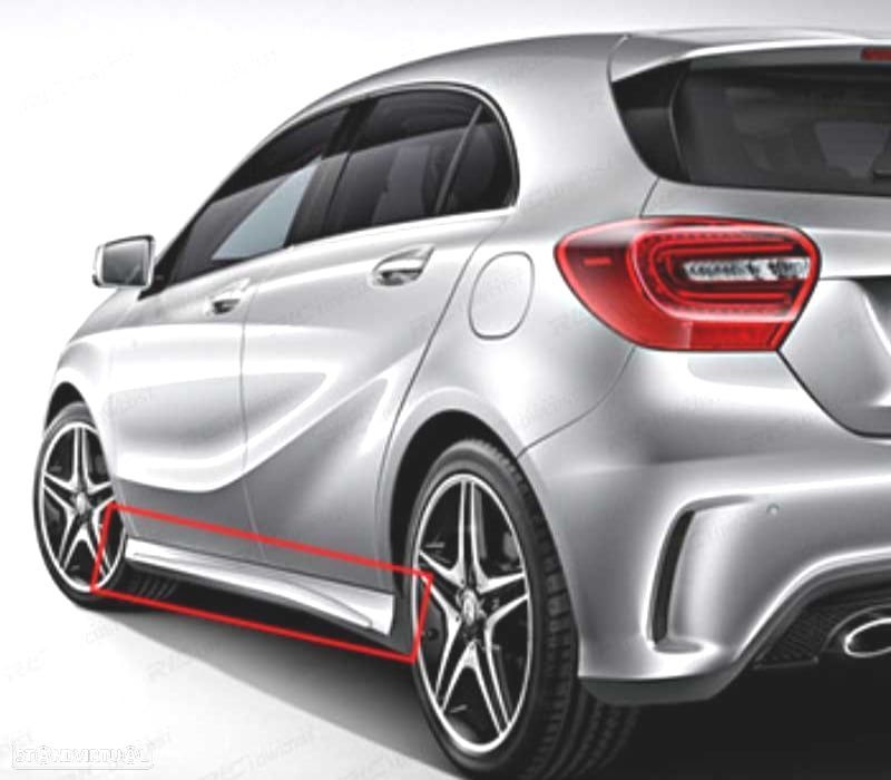EMBALADEIRAS MERCEDES W117 W176 A45 LOOK AMG - 2