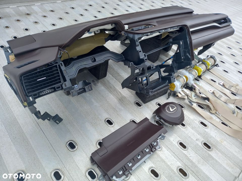LEXUS RX 450H 16- konsola airbag BRĄZ orginal. Kpl - 3