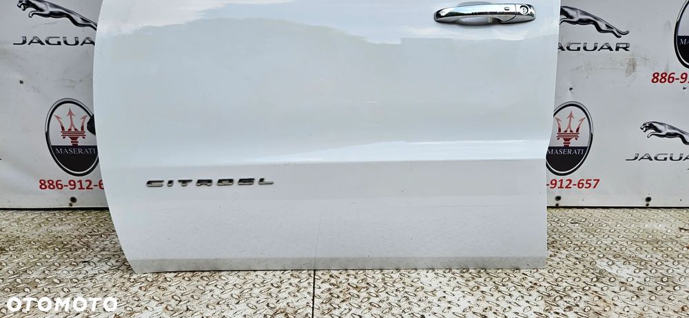 Dodge Durango III LIFT 2017-  Kompletne drzwi przód lewy Drzwi przednie lewe PW7 w kolor BIAŁE - 8