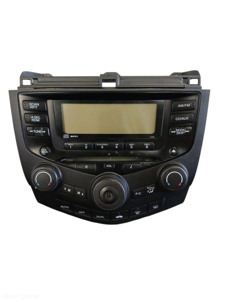 RADIO PANEL STEROWANIA KLIMATYZACJĄ HONDA ACCORD VII 39050-SEA-G120-M1 - 1