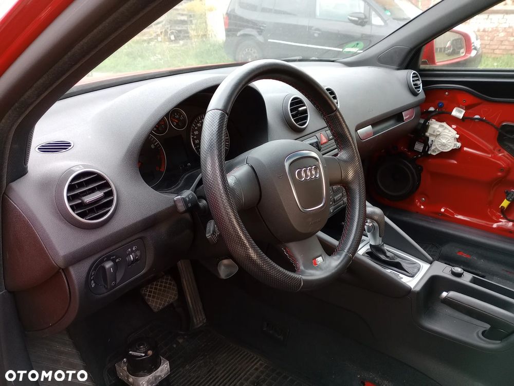 Kierownica Audi A3 Sportback czarna S-Line Stan idealny - 12