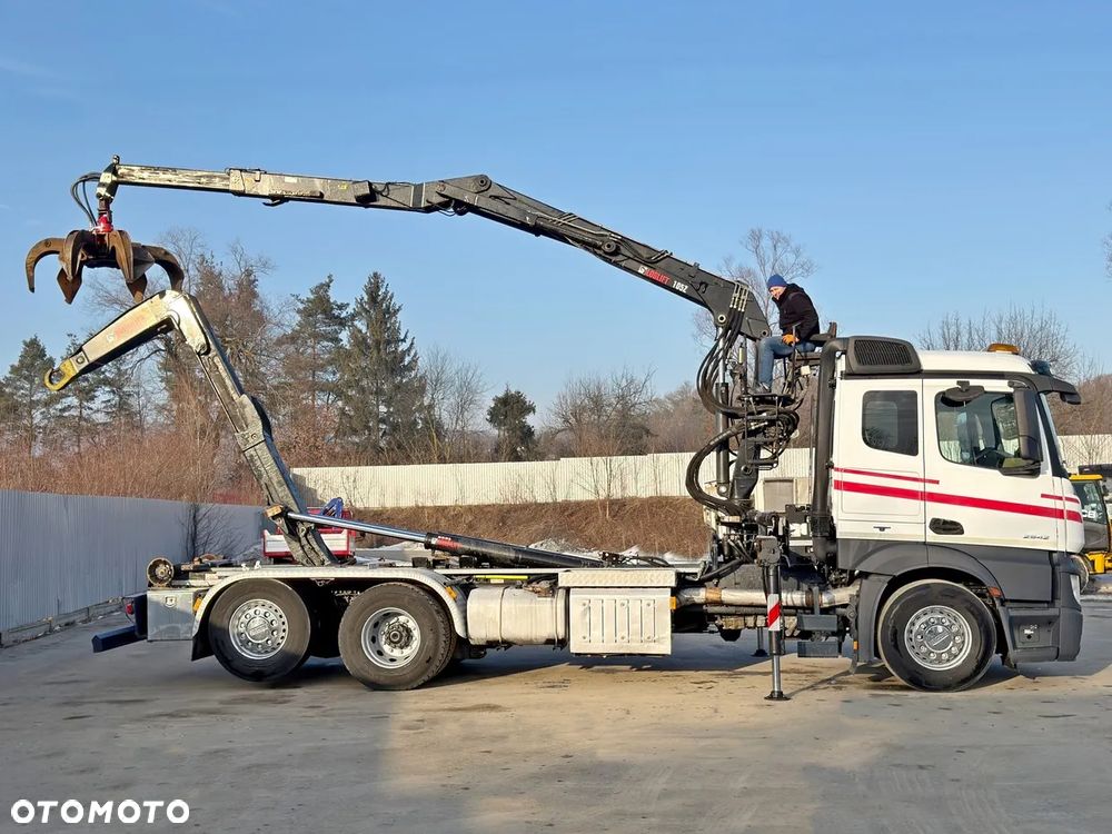 Mercedes-Benz ACTROS 2542 * HAKOWIEC * LOGLIFT 105 Z * STAN BDB - 6