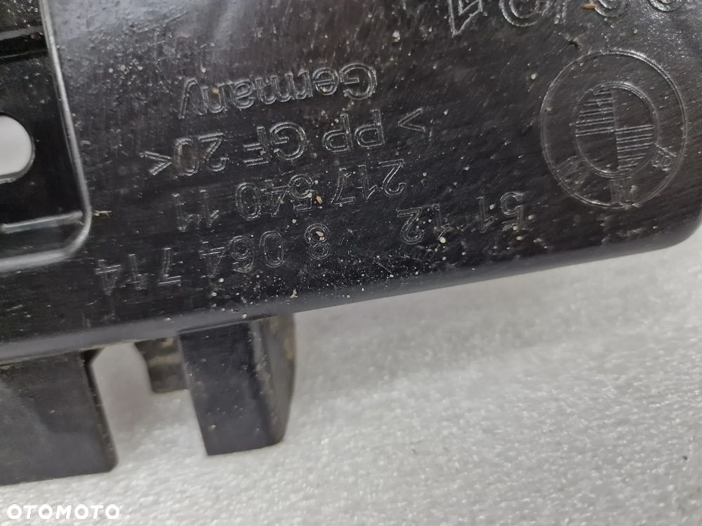 BMW G30 / G31 M-PAKIET WSPORNIK / ŚLIZG / MOCOWANIE ZDERZAKA TYLNEGO TYLNIEGO TYŁ , NR 51128064714 , NR AUKCJI NSŁ77 - 6