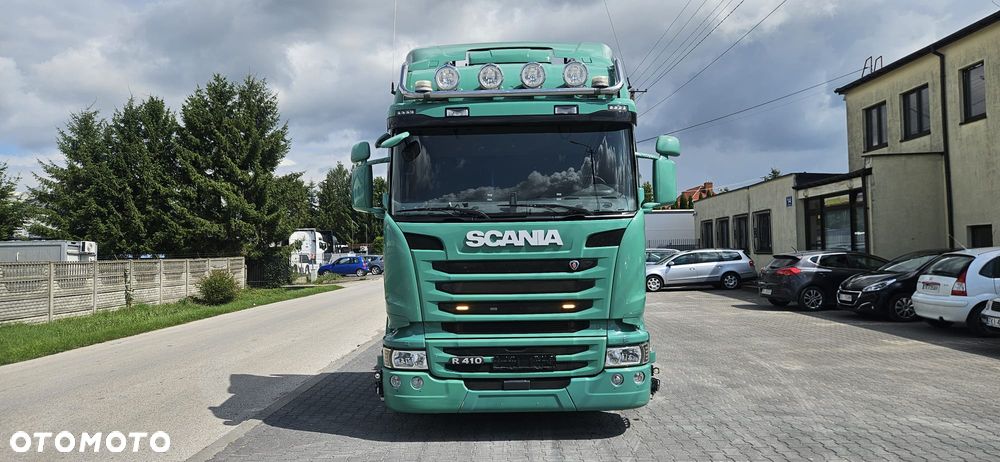 Scania SCANIA R410 + PRZYCZEPA H&W / NAJAZDY / TWIST LOCK / CENA ZA ZESTAW - 4
