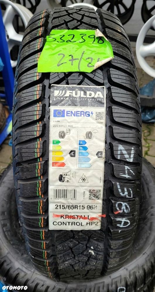 4x Fulda Kristall Control HP2 215/65R15 96H Z438A - 3
