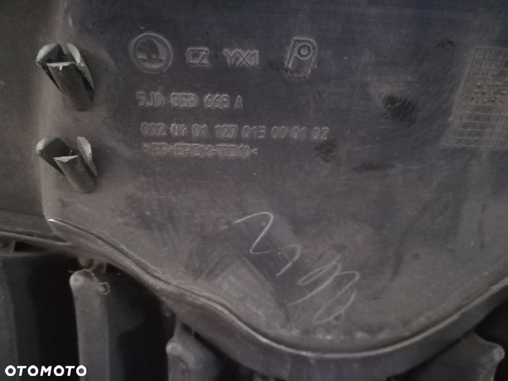 ATRAPA GRILLA SKODA FABIA II, ROOMSTER, OCTAVIA II, 5J0853668A, 1Z0853668 - 11