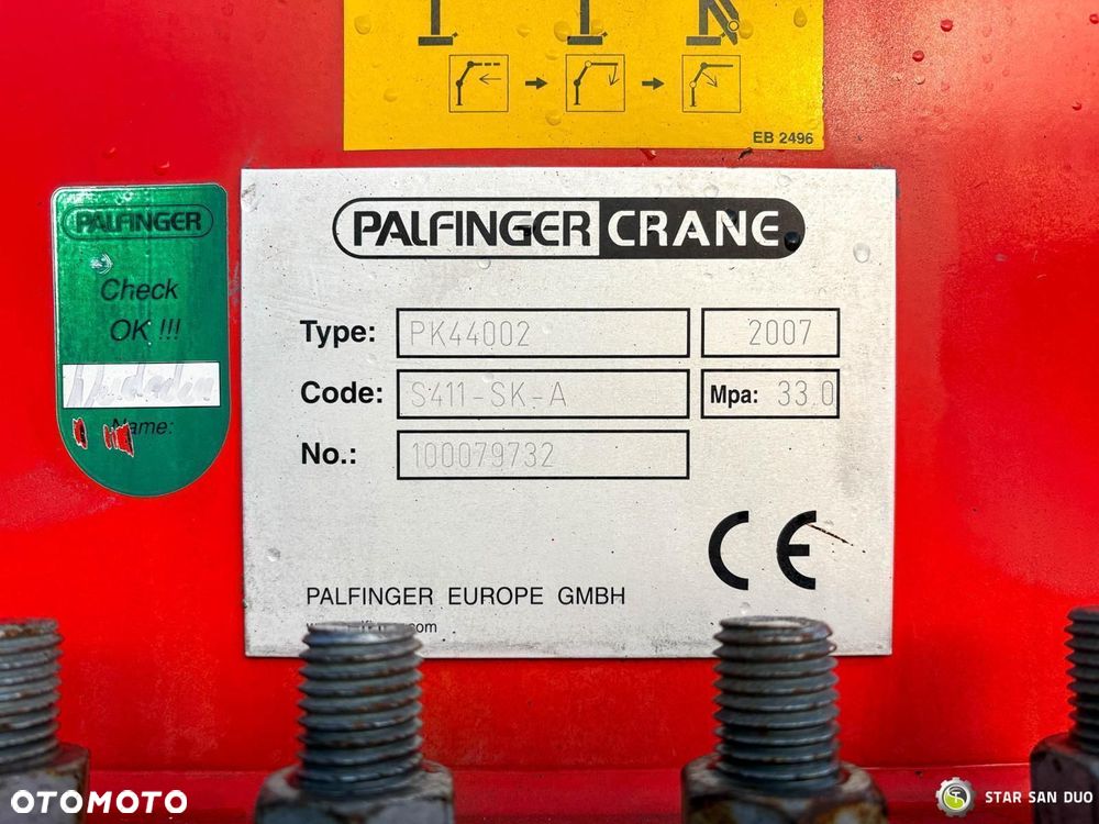 Mercedes-Benz ACTROS 3344 6x4 Palfinger PK 44002 HDS Żuraw - 24