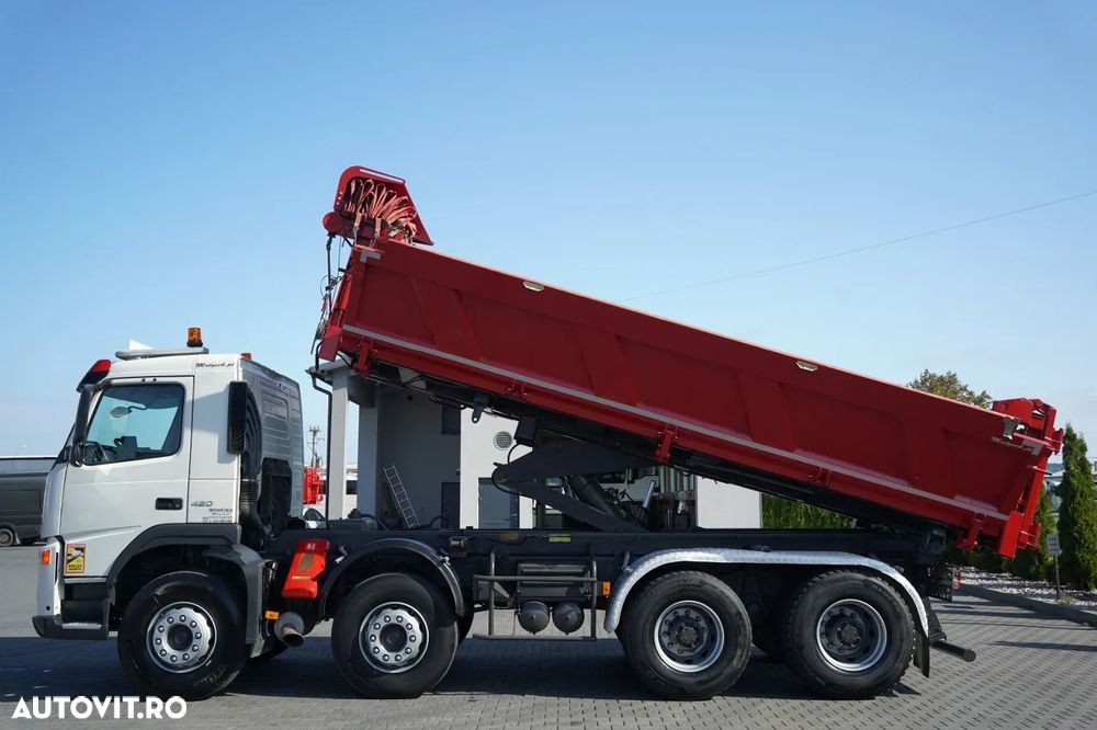Volvo FM 420 / 8X4 / BASCULATOR 2 LATERAL / HIDRODOXY / BORDMATIC / MANUAL - 3