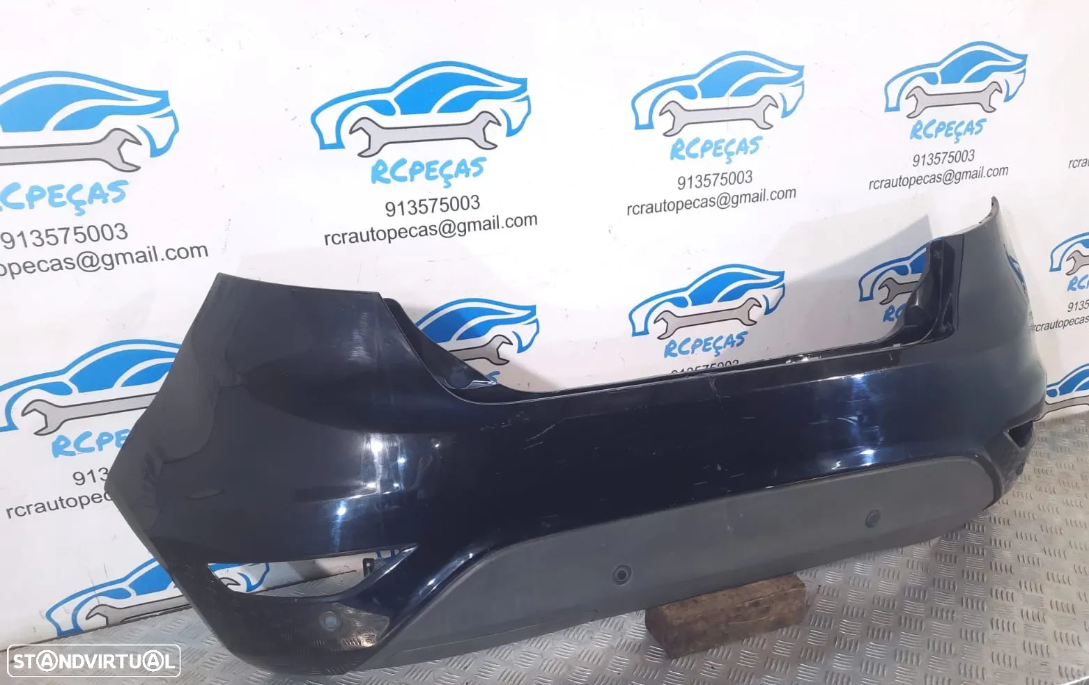 .PARACHOQUES TRASEIRO TRÁS FORD FIESTA VI 6 MK6 CB1 CCN 8A6117D781A 8A6117D781 PARA-CHOQUES PARA CHOQUES ORIGINAL - 4