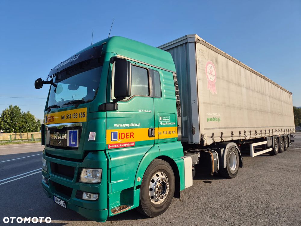 MAN TGX 18.440 E5 NAUKA JAZDY PRZYSTOSOWANY Z OPINIĄ RZECZOZNAWCY ZESTAW / EURO5 AUTOMAT HYDRAULIKA / NOWE OPONY / Bogate wyposażenie / export - 22