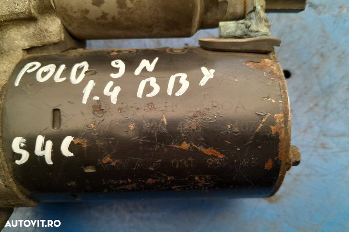Electromotor 02T911023 0001120408 MX1253 Volkswagen VW Polo 4 9N [fac - 4