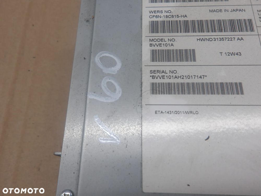 VOLVO V60 1.6TB RADIO NAVI CZYTNIK CD 31357770AA - 2