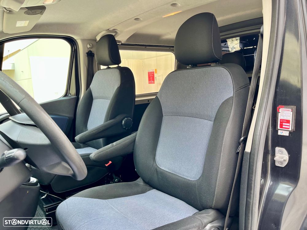 Opel Vivaro 1.6 CDTI BITURBO Cabine dupla 5 lugares versão longa - 23