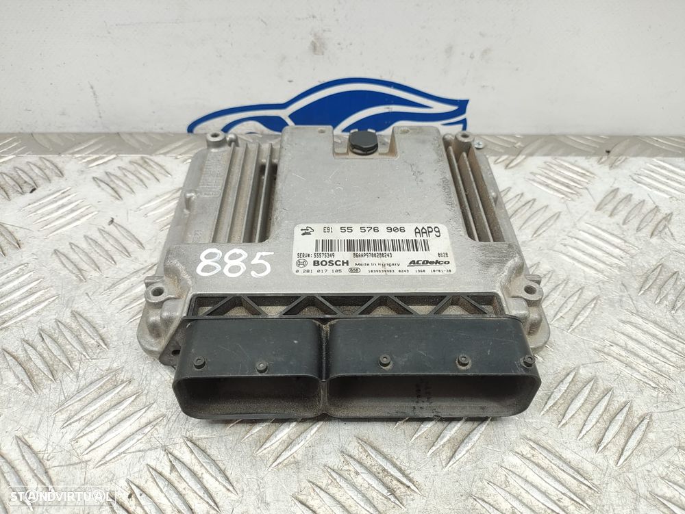 Centralina Motor Original Bosch GM Opel Saab Chevrolet 2.0 CDTI 160cv A20DTH 0281017105 55576906 - 2