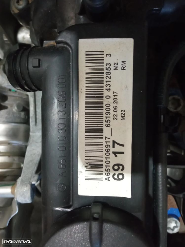 Motor Mercedes GLA 220 CDI REF: 651.930 (CLA, Class A e B) - 12