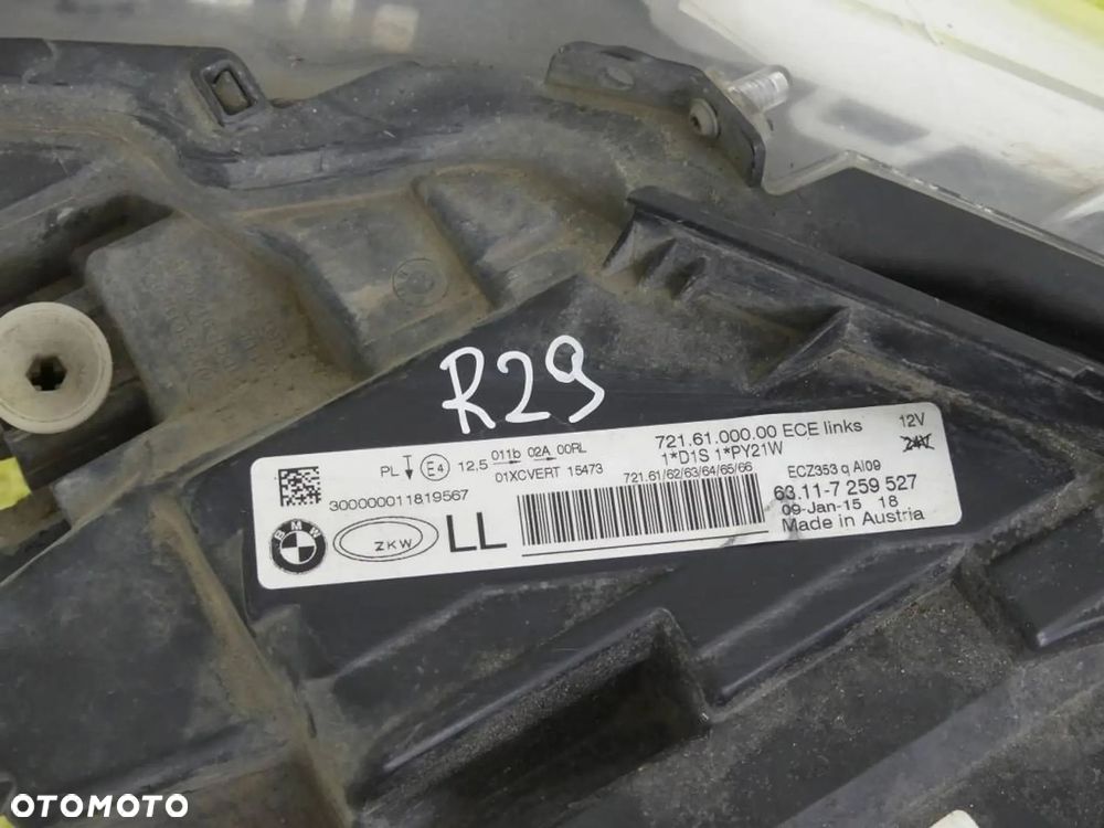 lampa przód lewa bmw 3 iii f30 f31 11-15 xenon skr super - 2