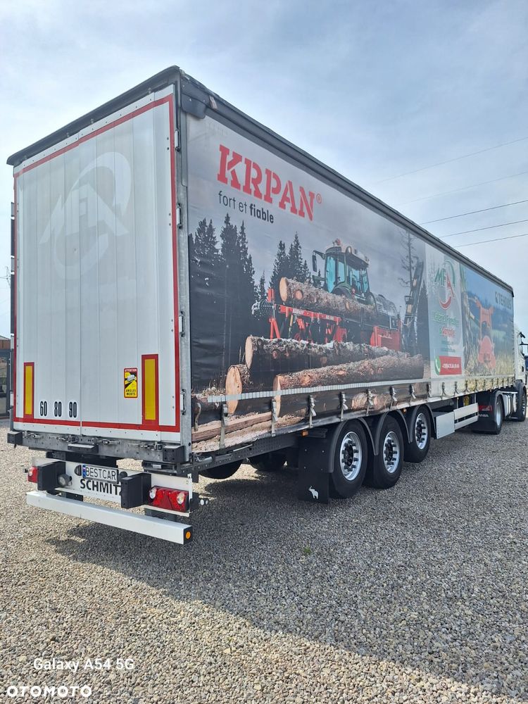 Schmitz Cargobull VARIOS/ Poszerzane słupki BDE/ Mało używana - 2