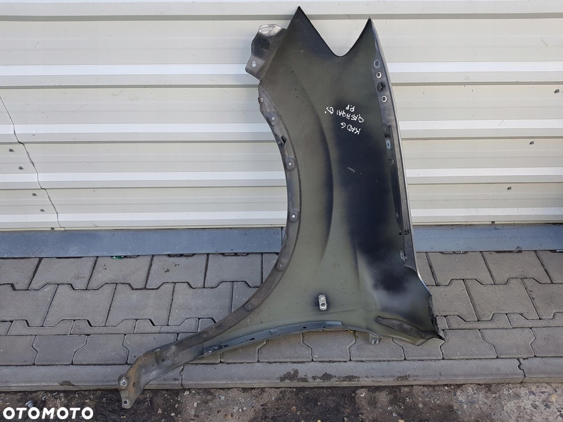 NISSAN QASHQAI I LIFT 10-13r BŁOTNIK PRAWY PRZÓD KAD KADG - 8