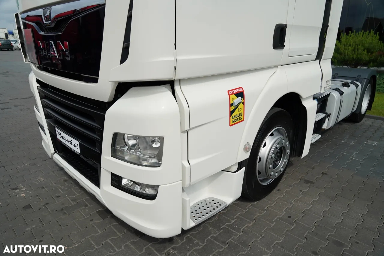 MAN TGX 18. 460 / MEGA / PLATĂ JOSĂ / ȘA REGLABILĂ / ANVELOPE 100% / NAVIGAȚIE / CONTRACT DE SERVICE POST-SERVICE - 10