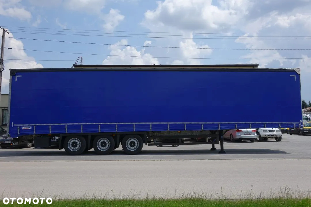 Schmitz Cargobull FIRANKA / VARIOS / OCYNK / OSIE SCHMITZ / NOWE PLANDEKI / DACH PODNOSZONY/ KOSZ NA KOŁO ZAPASOWE - 4