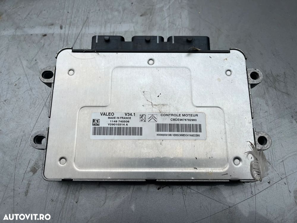 Ecu motor calculator Citroen C3 2012 benzina - 4