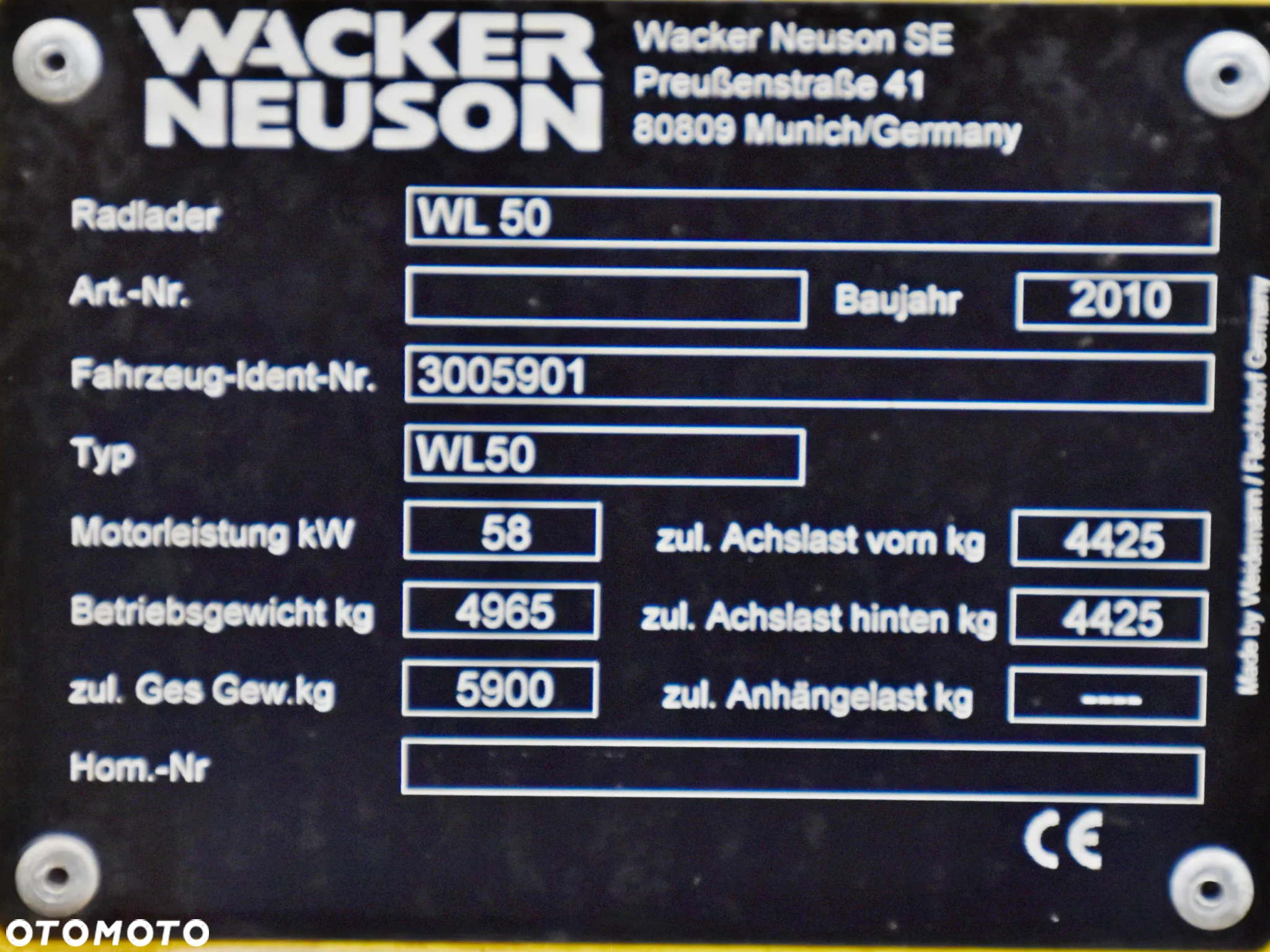 Wacker Neuson WL 50 * Ładowarka kołowa * STAN BDB - 11