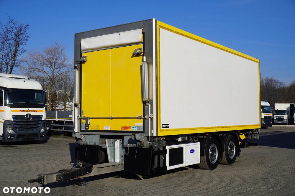Inny Przyczepa chłodnia przejazdowa ROHR / Carrier Supra 850 / Winda Bär 2500 kg / 20 szt_257843 - 3