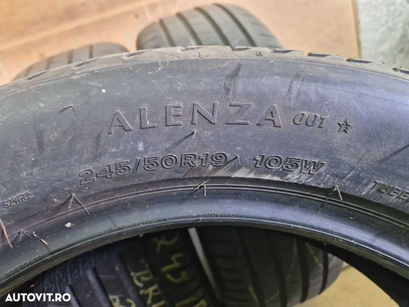 4 anvelope de vară Bridgestone R19 245/50 DOT2220 - 5