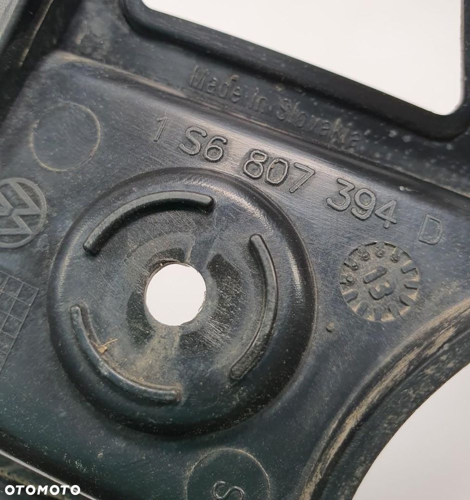 ŚLIZG ZDERZAKA PRAWY TYŁ SKODA CITIGO VW UP 1S6807394D - 4