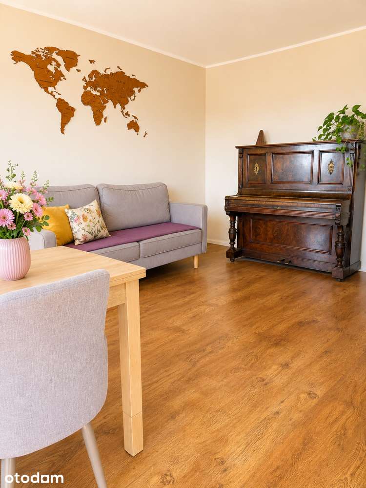 Jasne 2 pokoje | 54,5 m² | 2 balkony | gotowe do zamieszkania