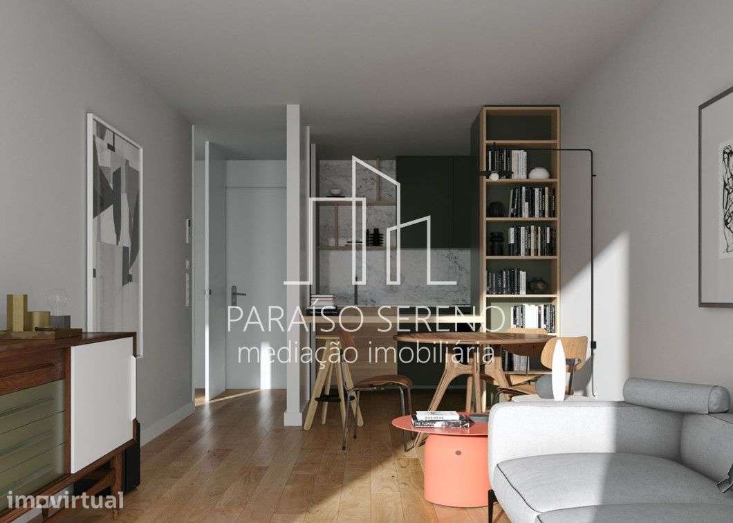 Apartamento T1+1 em edifício novo - Widok 4