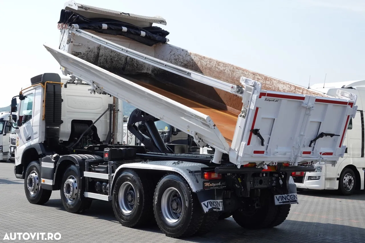 Volvo FMX 460 / 8x4 / BASCULANTE + HIDROBOARD / 2022 / NOUL MODEL - 2